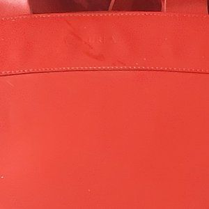 AUTHENTIC RED PATENT LEATHER FURLA PURSE